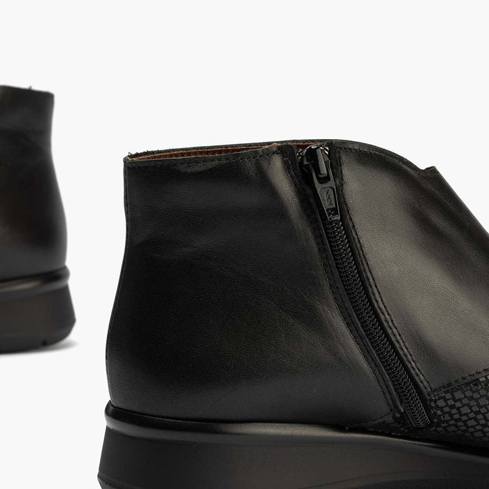 pitillos Botín de mujer color negro Rebajas top