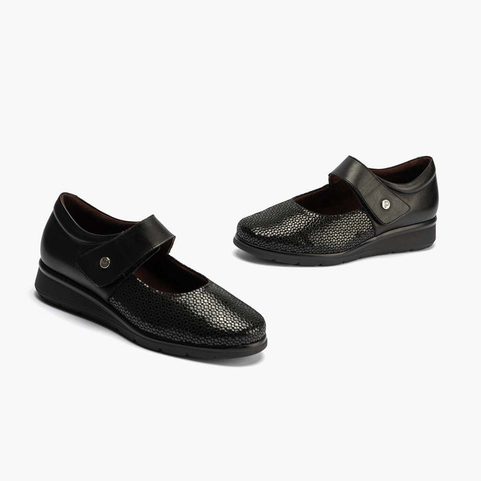 pitillos Mercedes para mujer color negro Envío gratis