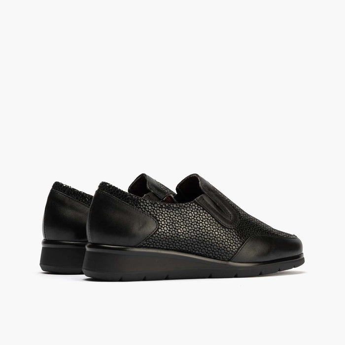 pitillos Manoletina Elásticos mujer color negro Oferta especial