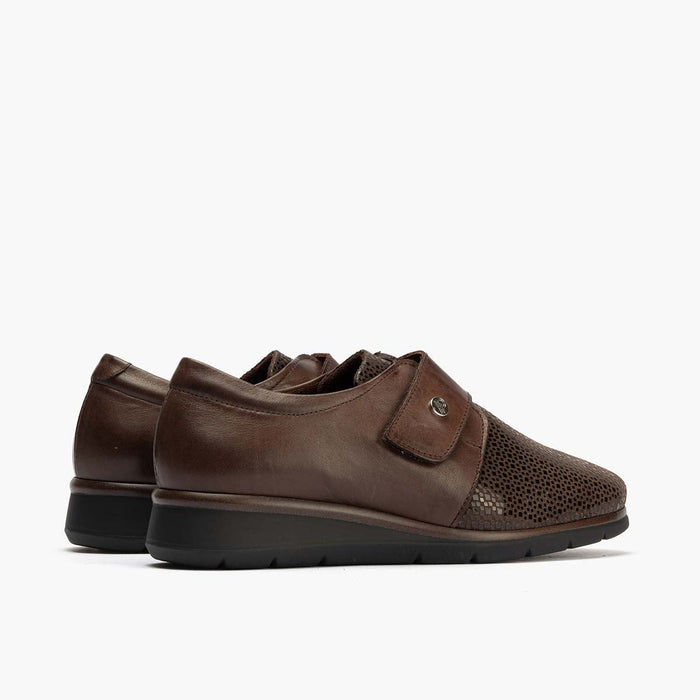 pitillos Blucher Correa para mujer color marrón Últimos 3 días