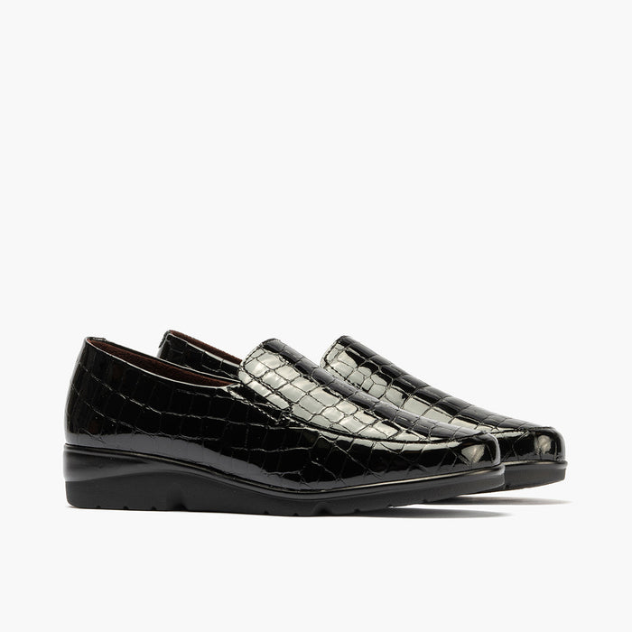 pitillos Manoletina en Coco de mujer color negro