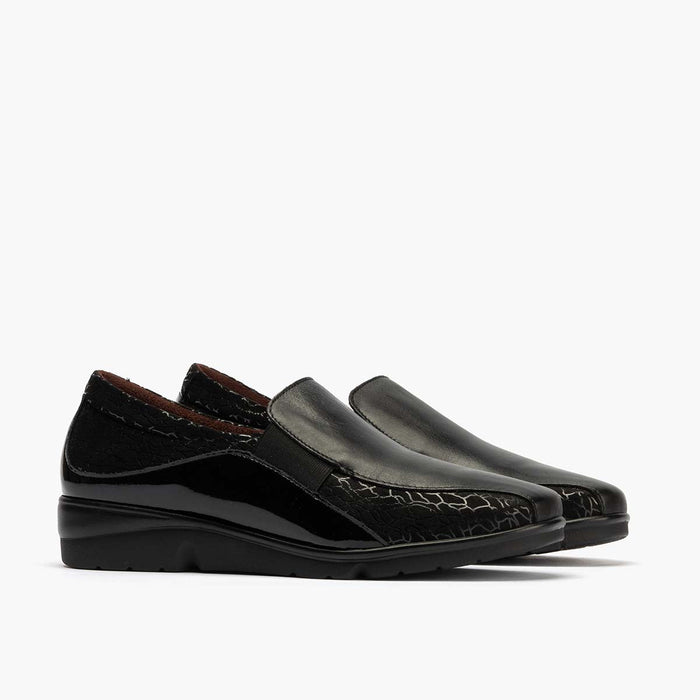 pitillos Manoletina Gucci Elásticos de mujer color negro