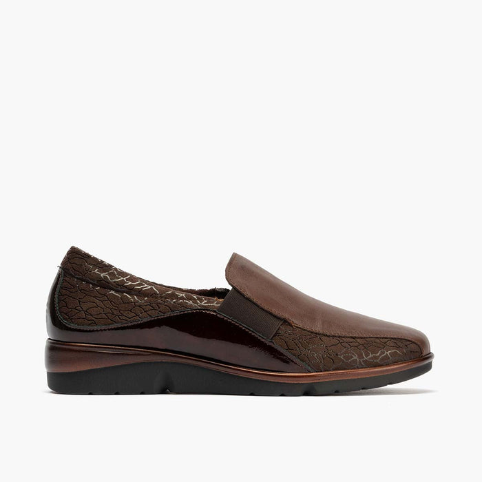 pitillos Manoletina Gucci Elásticos de mujer color marrón