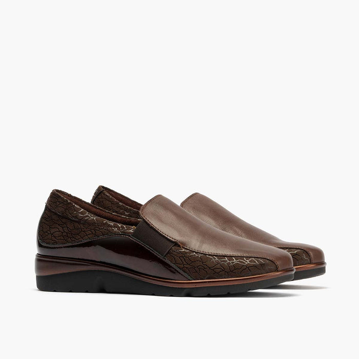 pitillos Manoletina Gucci Elásticos de mujer color marrón Oferta especial de fábrica