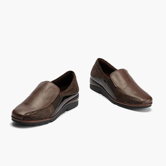 pitillos Manoletina Gucci Elásticos de mujer color marrón Oferta especial de fábrica