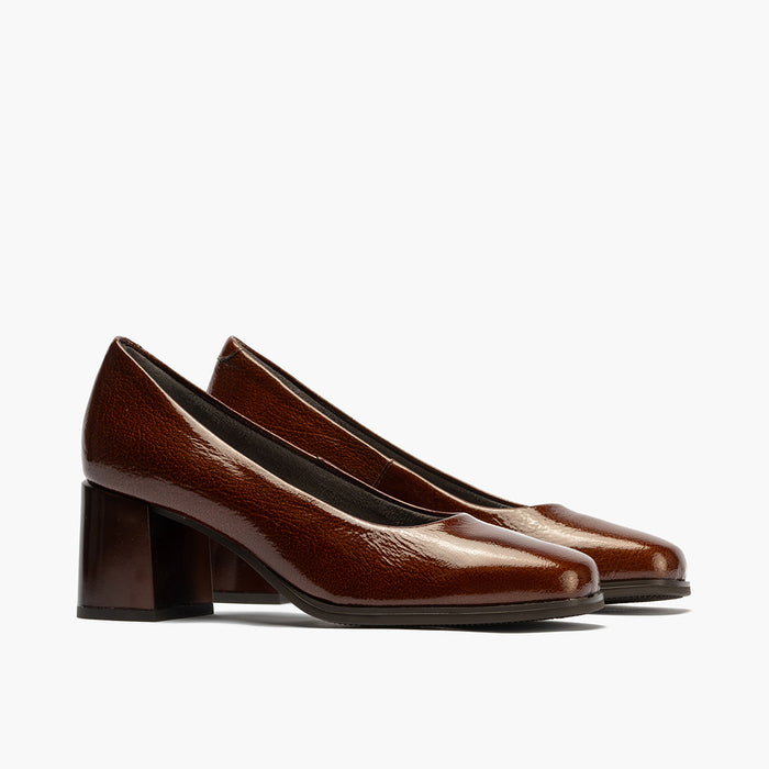 pitillos Zapato de Salón en Charol para mujer color cuero Liquidación