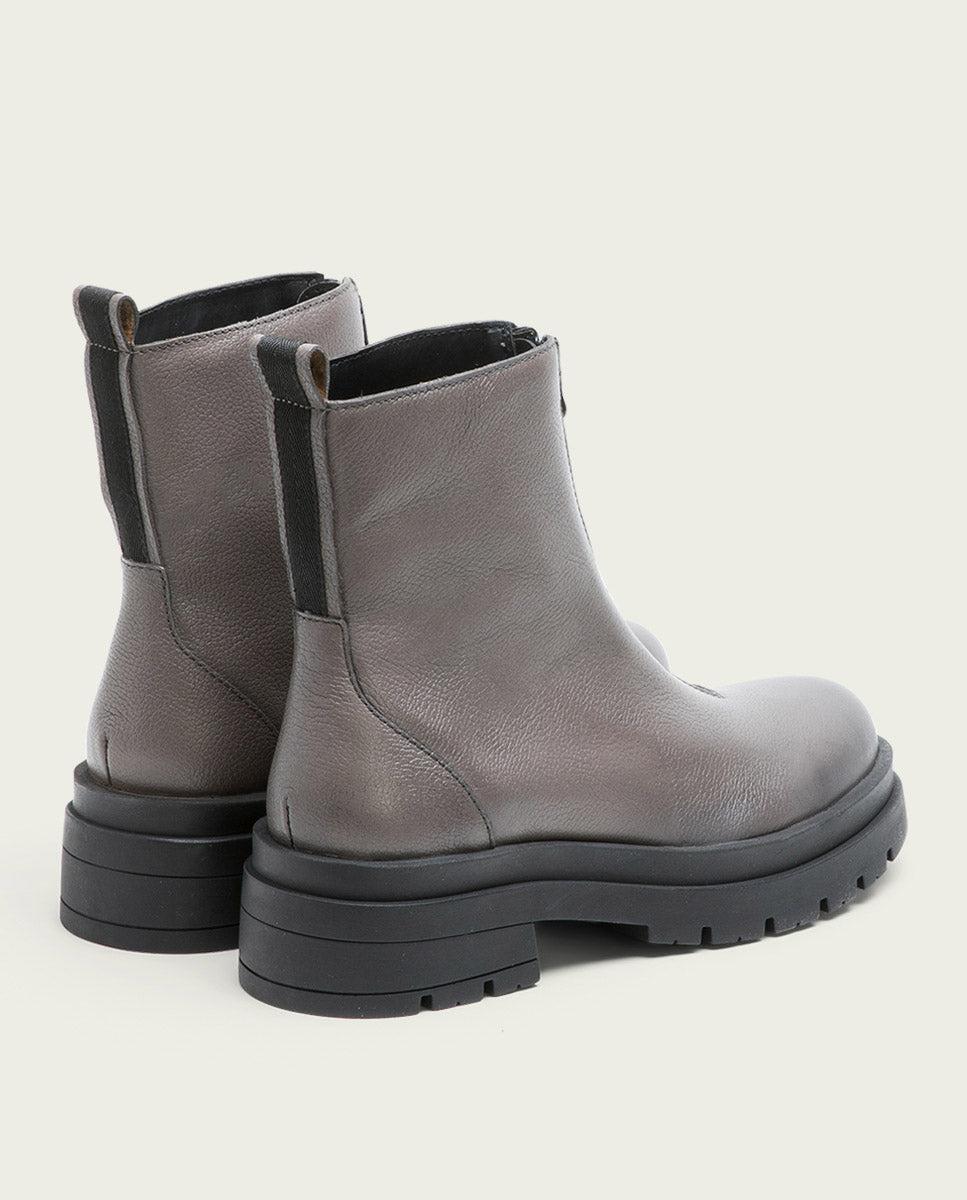 porronet BOTINES TRACK PIEL GRIS CON CREMALLERA NALA Últimos 3 días