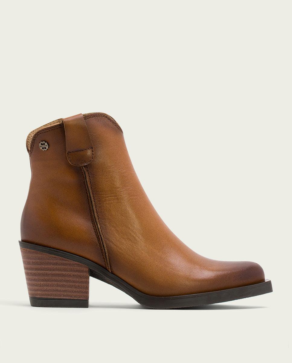 porronet BOTINES COWBOY DE PIEL CUERO CON CREMALLERA HADRIA Tienda de fábrica