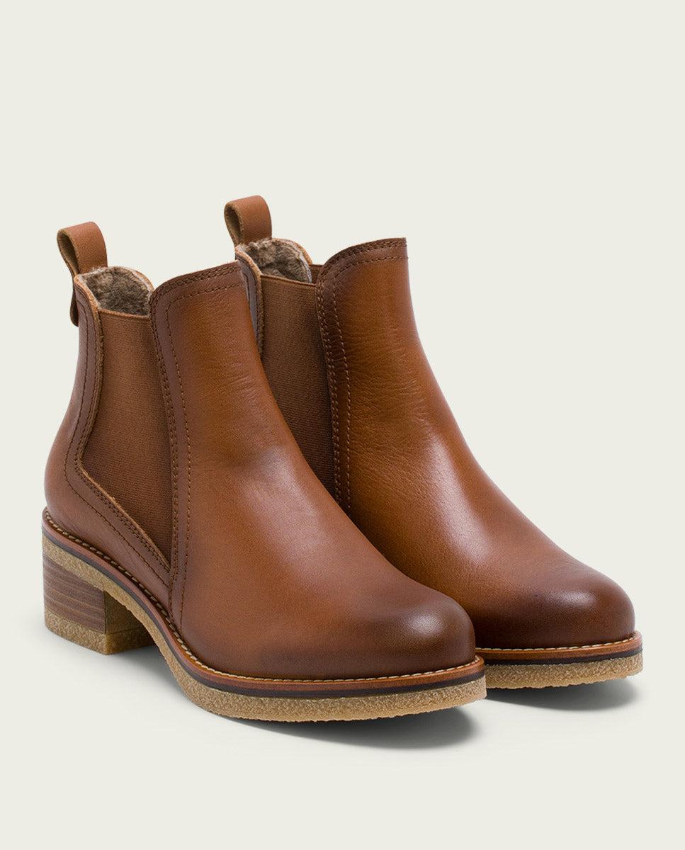 porronet BOTINES DE PIEL CUERO CON ELÁSTICOS GIANNINA Ofertas de temporada