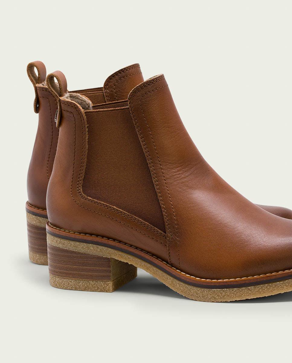 porronet BOTINES DE PIEL CUERO CON ELÁSTICOS GIANNINA Ofertas de temporada