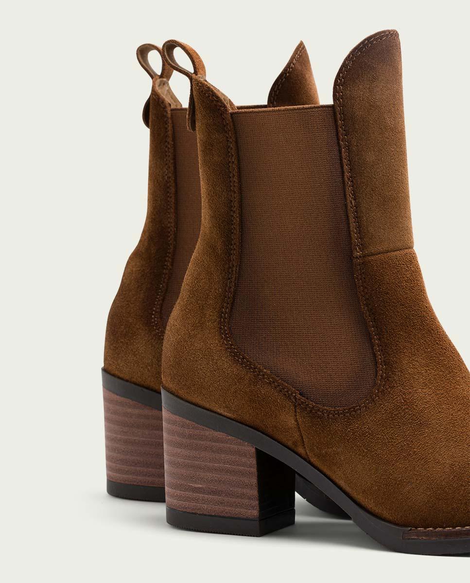 porronet BOTINES DE PIEL CUERO CON ELÁSTICOS JANA Tienda