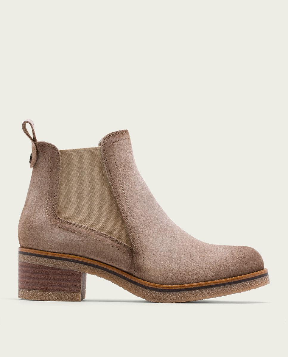 porronet BOTINES DE PIEL ARENA CON ELÁSTICOS GILLIAN Últimos 3 días