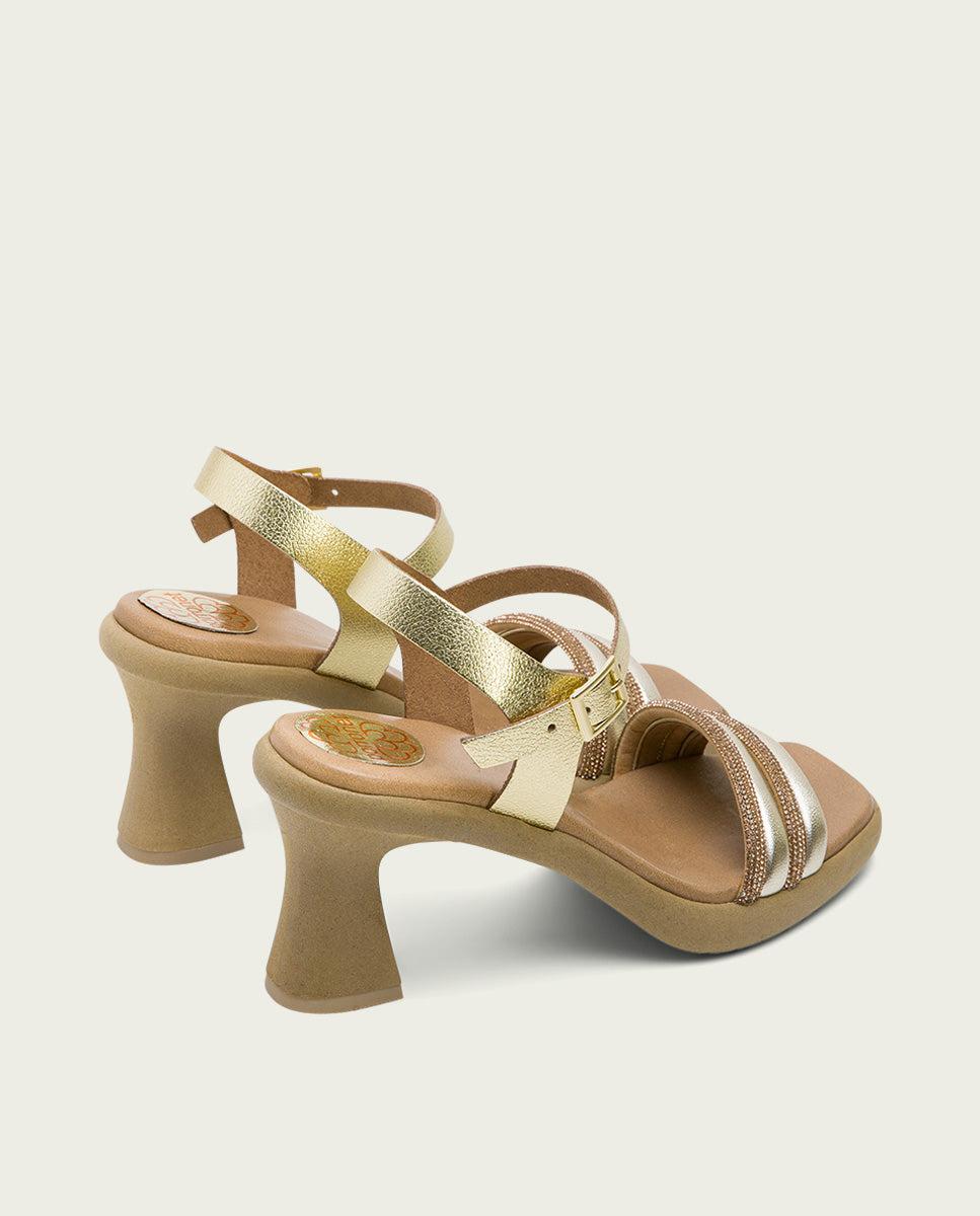 porronet SANDALIA TACON ALTO PLATINO LUNA Oferta exclusiva