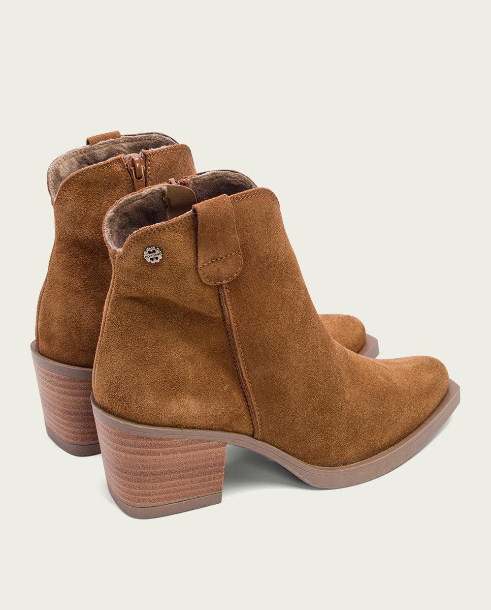 porronet BOTINES COWBOY CUERO CON CREMALLERA JARA 2025