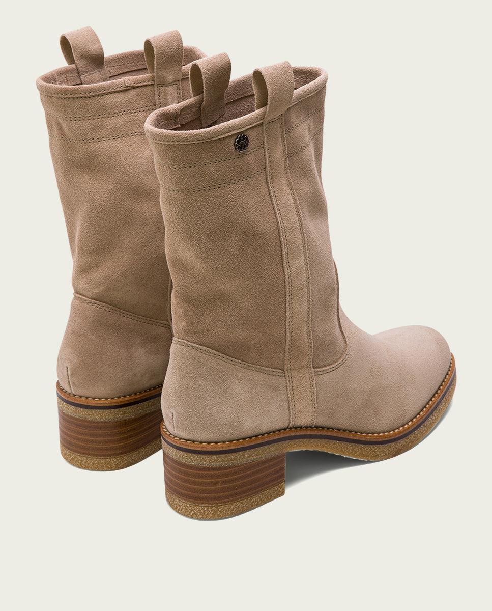 porronet BOTAS PLANAS ARENA CON TIRADORES PAULA Outlet