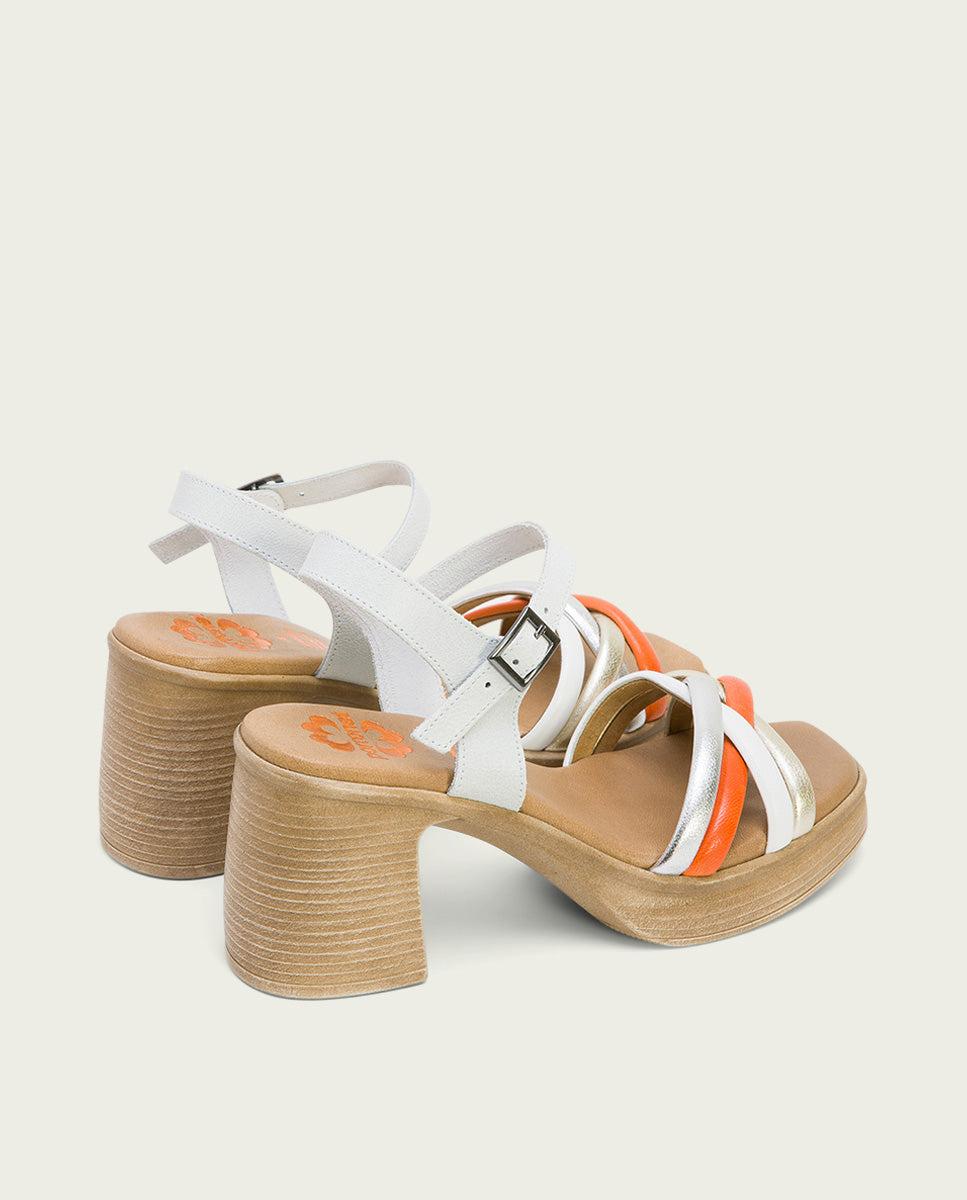 porronet SANDALIA TACON PIEL BLANCO IBBIE Precio de fábrica