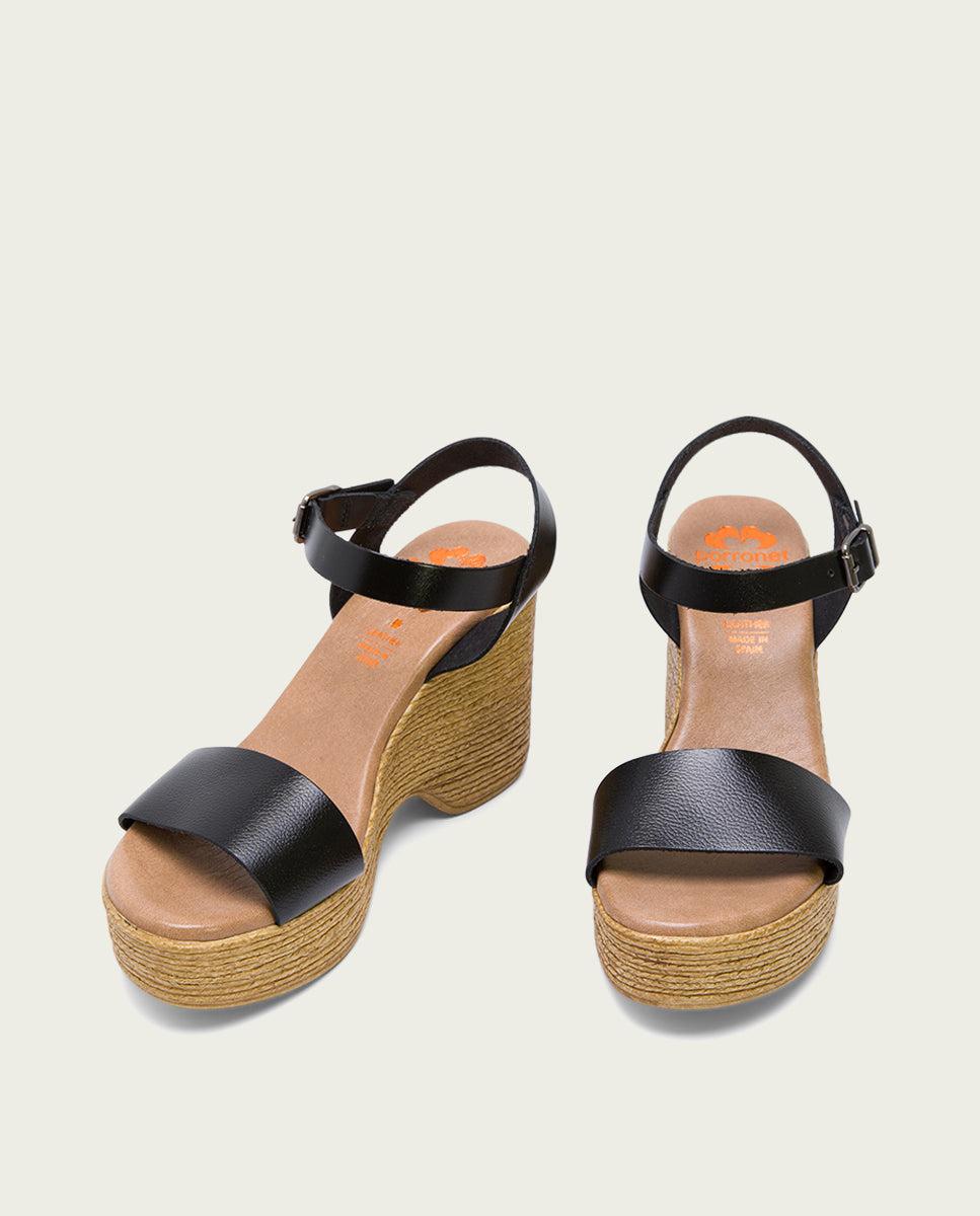porronet SANDALIA TACON ALTO NEGRO MICHELE Ofertas