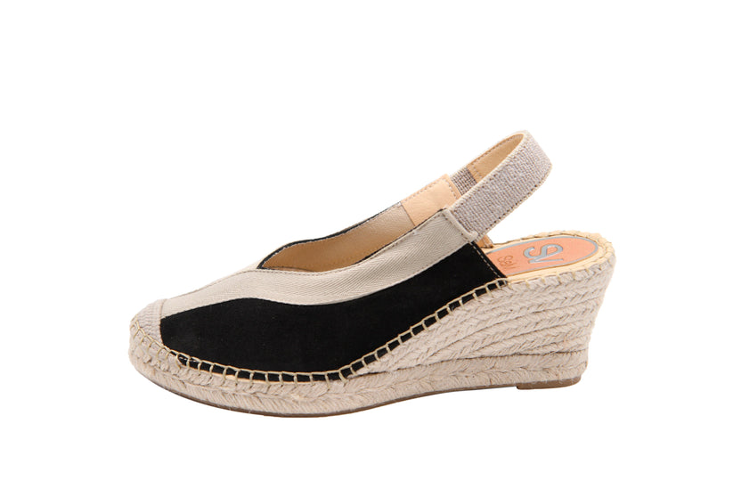 salvi calzados 333-016 Negro-Lino P226