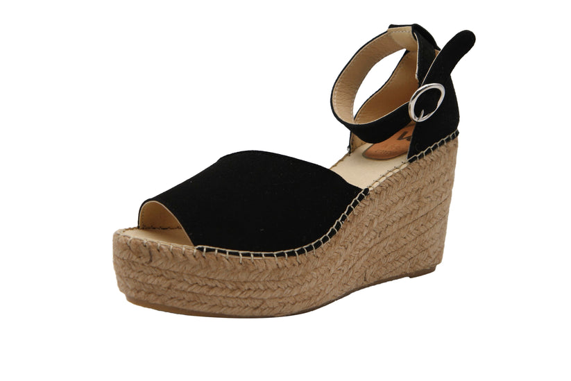 salvi calzados 371-014 Ante Negro P189 Rebajas baratas