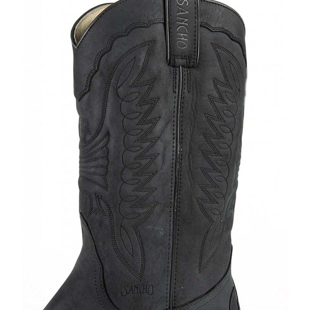 sancho boots ZAPATA | Negro Precio de fábrica