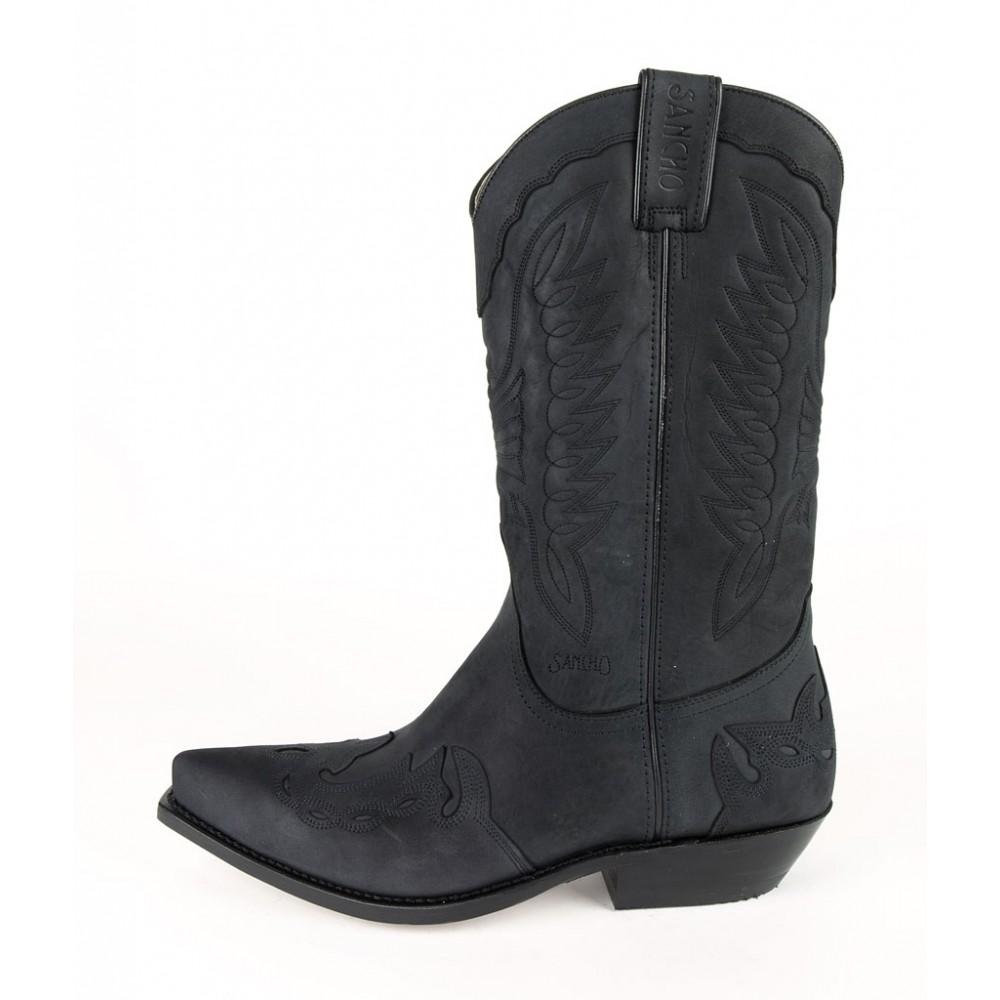 sancho boots ZAPATA | Negro Precio de fábrica