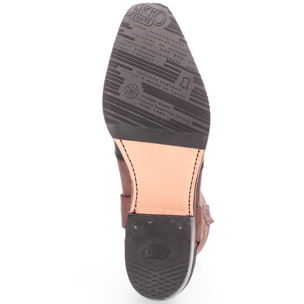 sancho boots STK-1013 | Marrón y negro Oferta exclusiva