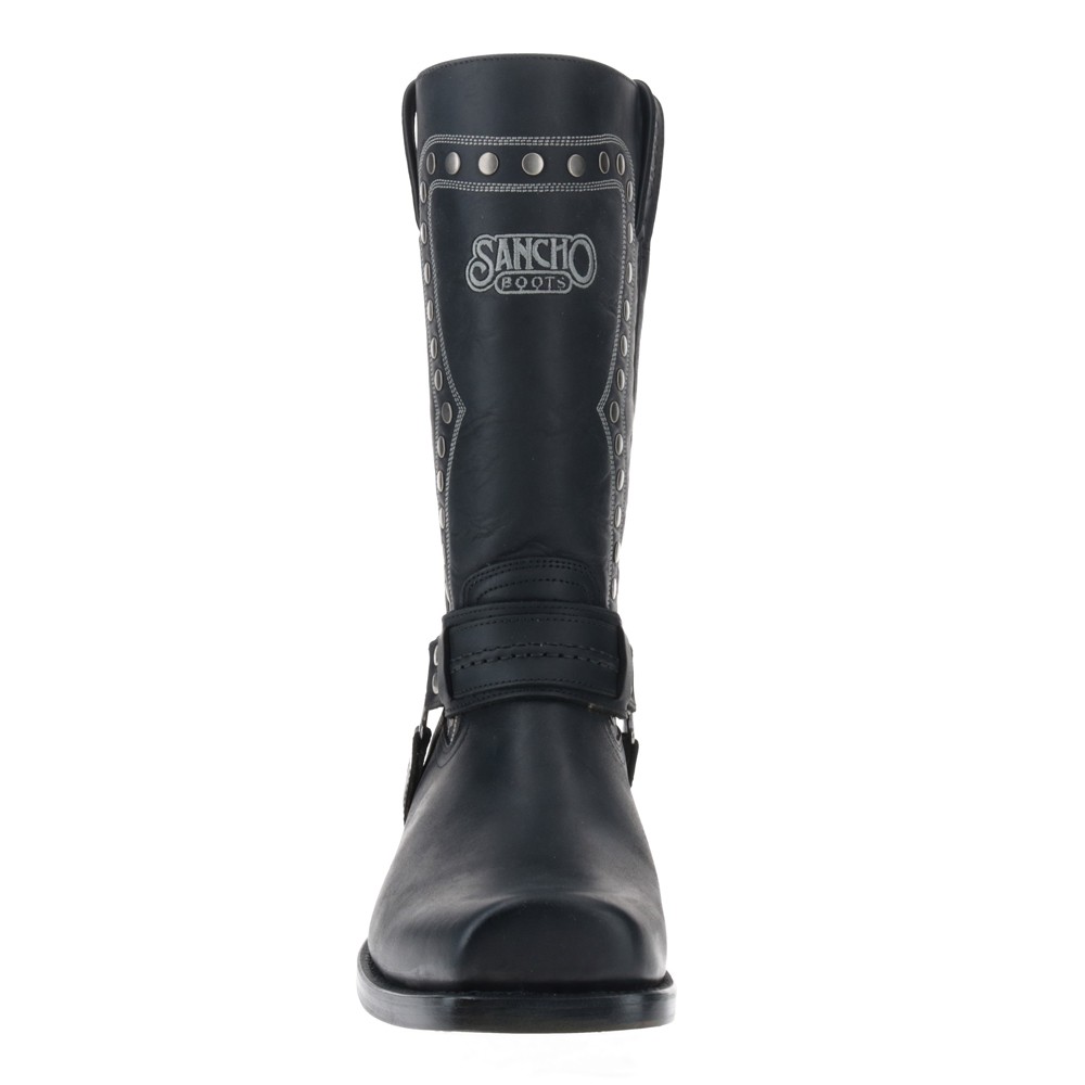 sancho boots DAVIDSON| Negro Grandes ahorros