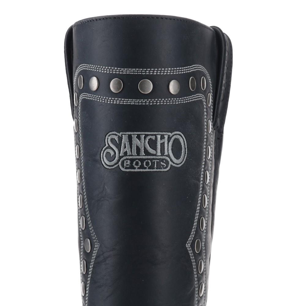 sancho boots DAVIDSON| Negro Grandes ahorros