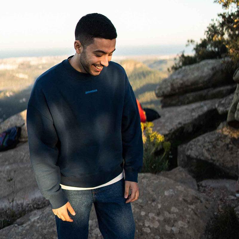 satorisan Sweatshirt Oversize Organic Cotton Outlet