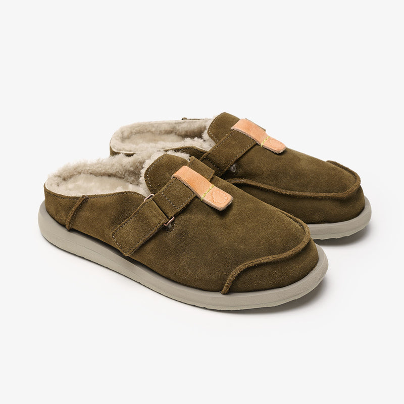 satorisan Uwabaki Clog Strap Suede Solo hoy