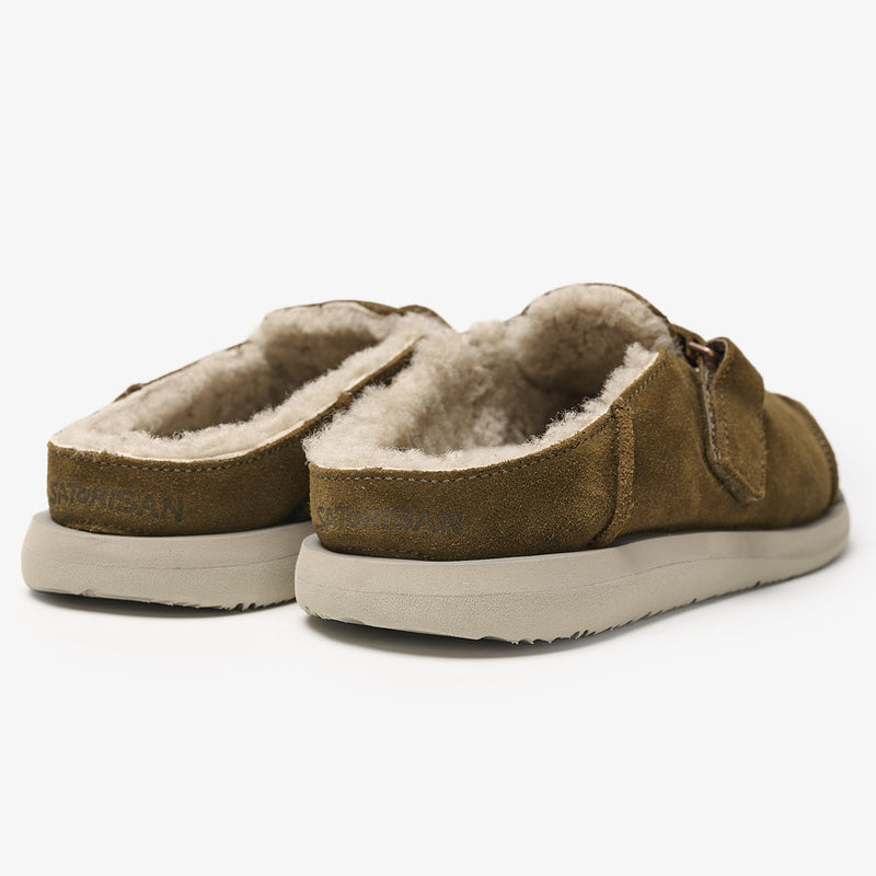 satorisan Uwabaki Clog Strap Suede Solo hoy