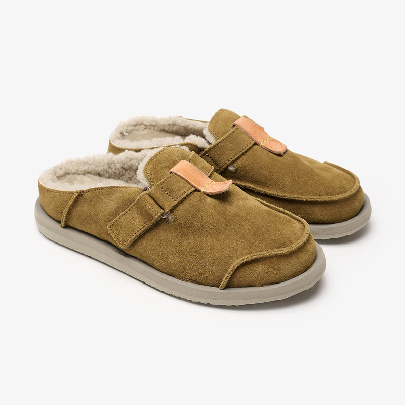 satorisan Uwabaki Clog Strap Suede Descuento