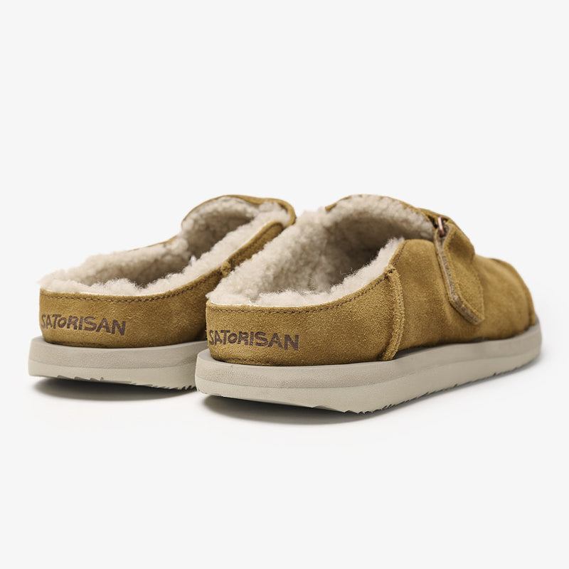 satorisan Uwabaki Clog Strap Suede Descuento