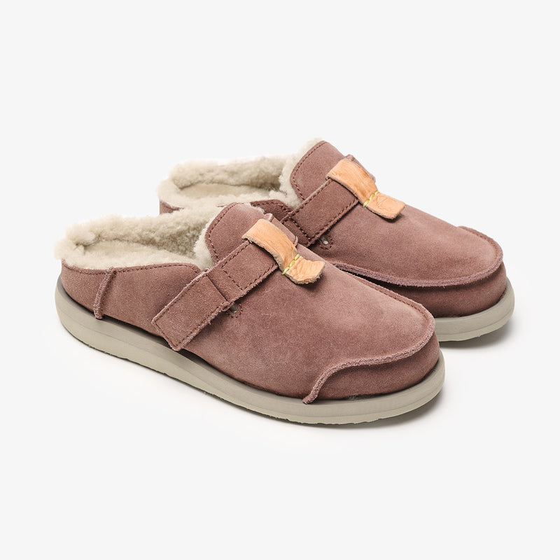 satorisan Uwabaki Clog Strap Suede Oferta especial