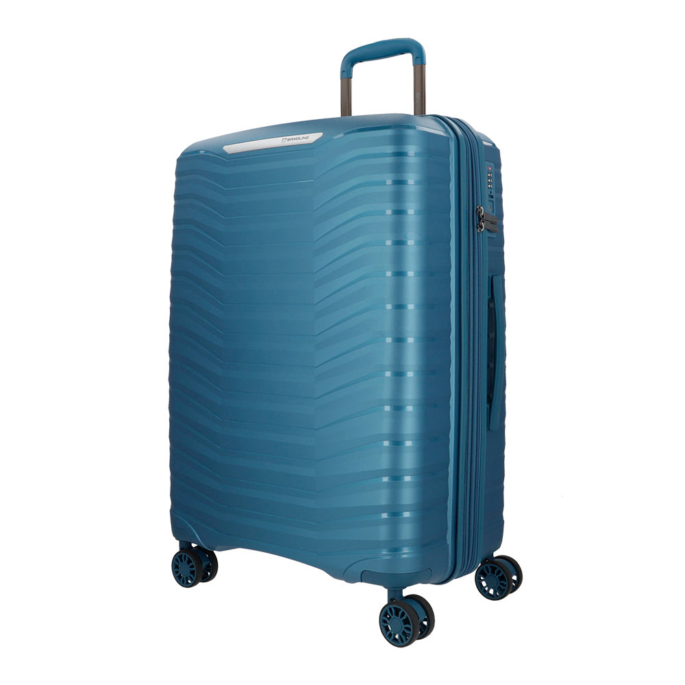 saxoline Maleta grande Titanium Impact Pro azul Superdescuento