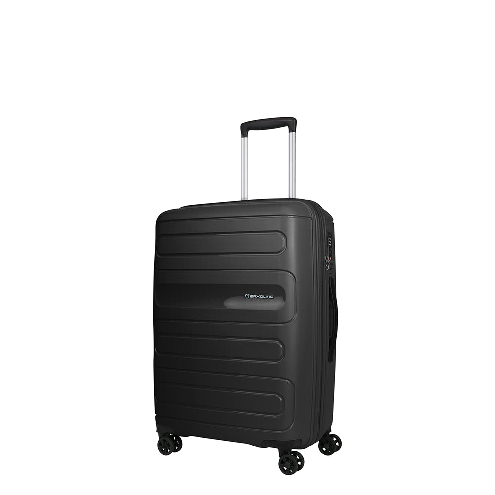 saxoline Maleta de cabina Fortress Impact Pro negra Grandes descuentos