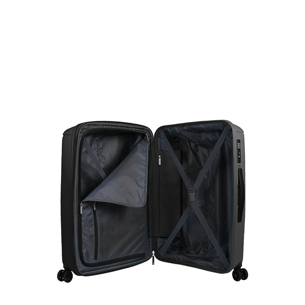 saxoline Maleta de cabina Fortress Impact Pro negra Grandes descuentos