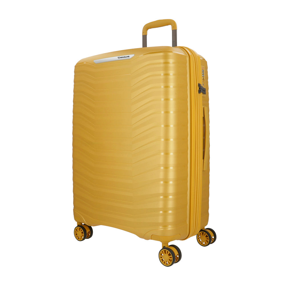saxoline Maleta grande Titanium Impact Pro dorada Ahorra y exporta