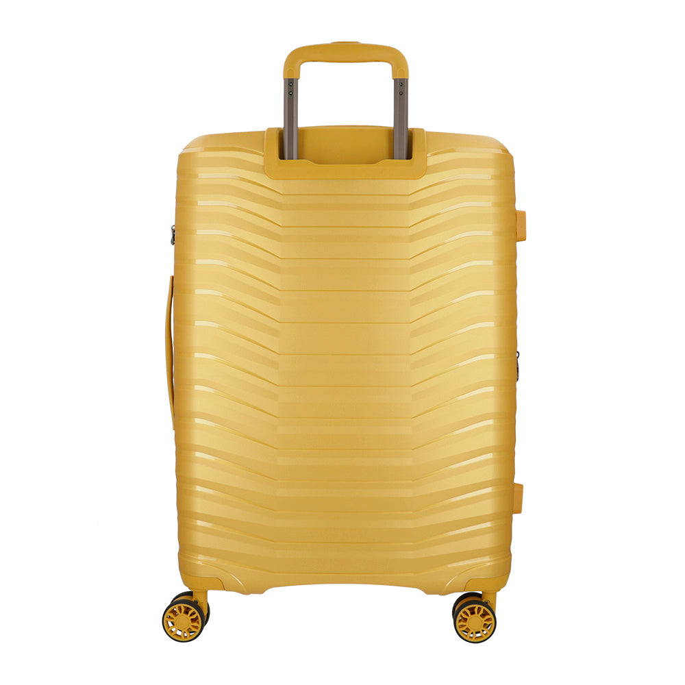 saxoline Maleta grande Titanium Impact Pro dorada Ahorra y exporta