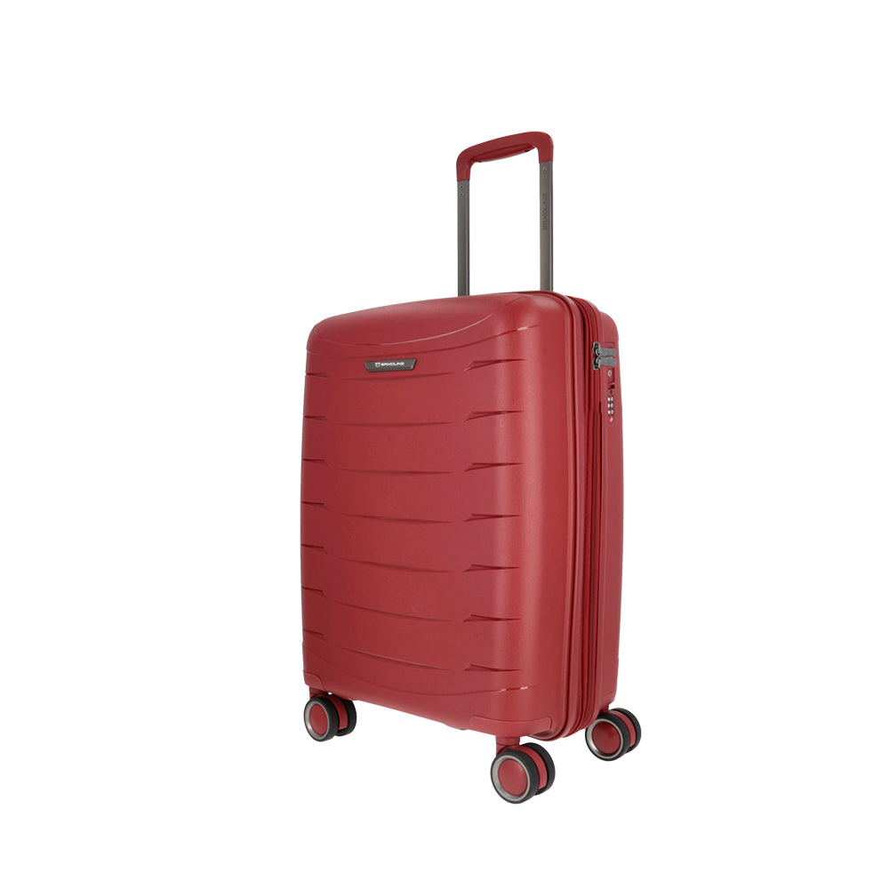 saxoline Maleta de cabina Moonstone Impact Pro roja Devoluciones gratuitas