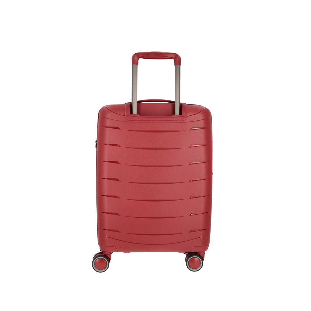 saxoline Maleta de cabina Moonstone Impact Pro roja Devoluciones gratuitas