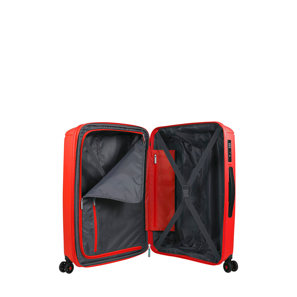 saxoline Maleta de cabina Fortress roja 2025