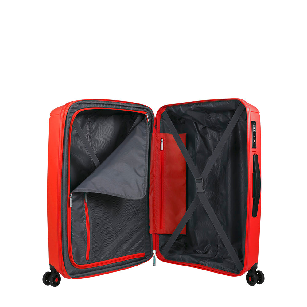 saxoline Maleta mediana Fortress roja Ofertas