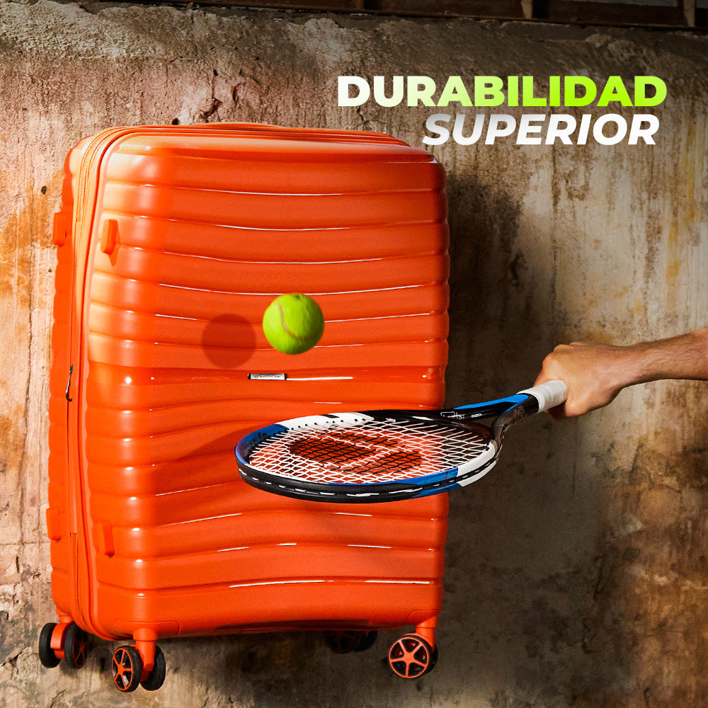 saxoline Maleta grande Chrome Impact Pro naranja Gran oferta