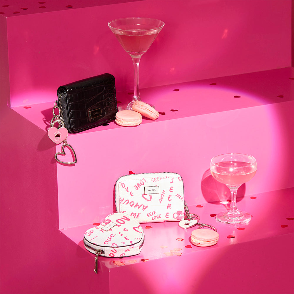 saxoline Monedero Love beige Descuento