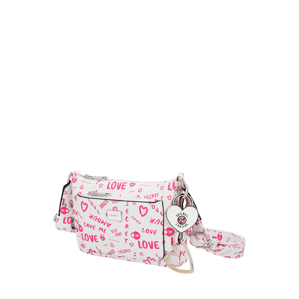 saxoline Minibandolera Love beige Tienda