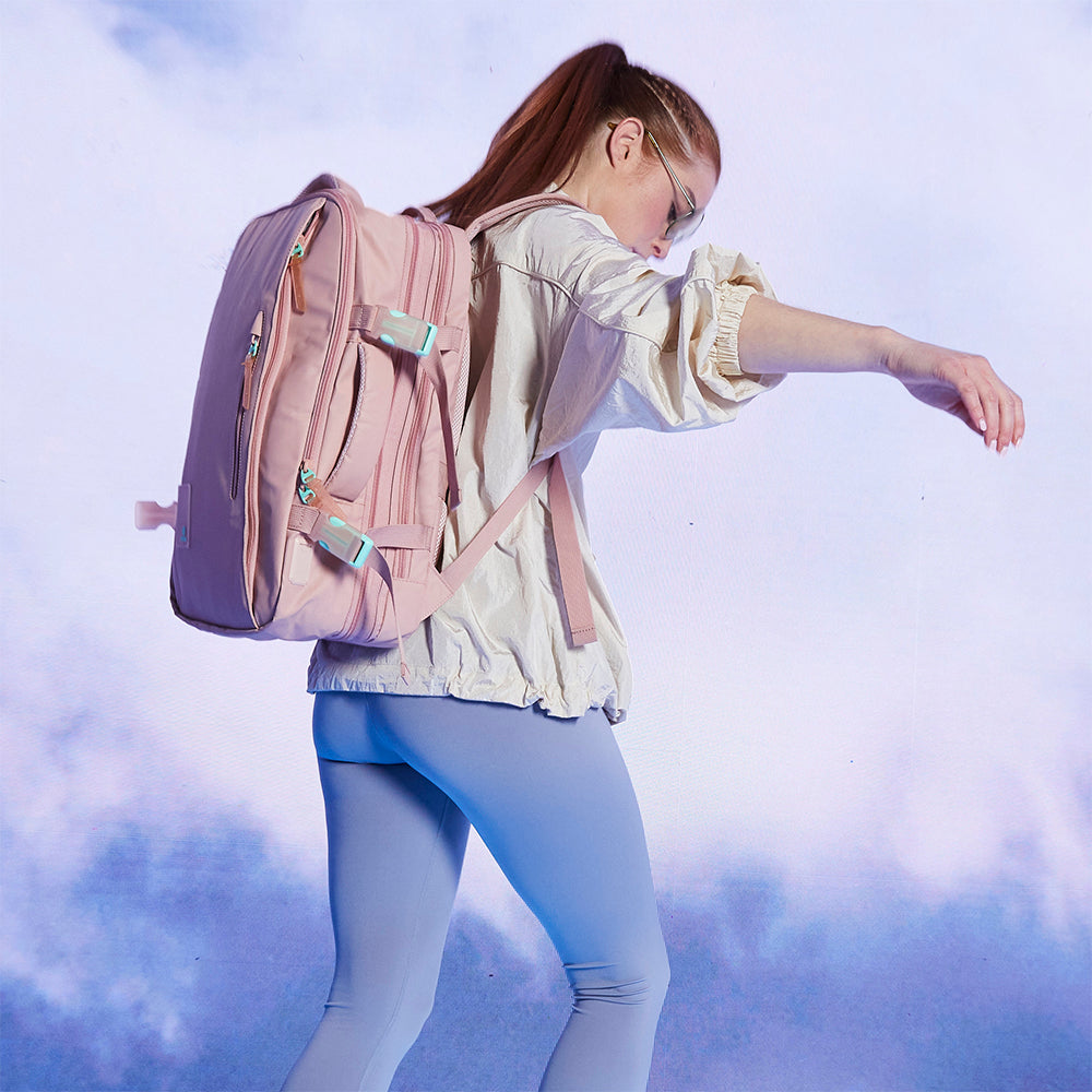 saxoline Mochila de viaje Discovery rosada Envío gratis