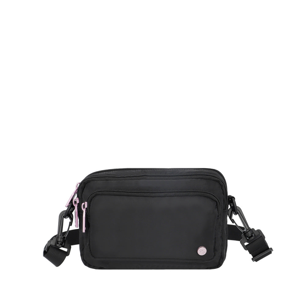 saxoline Cartera-banano Weekend negra