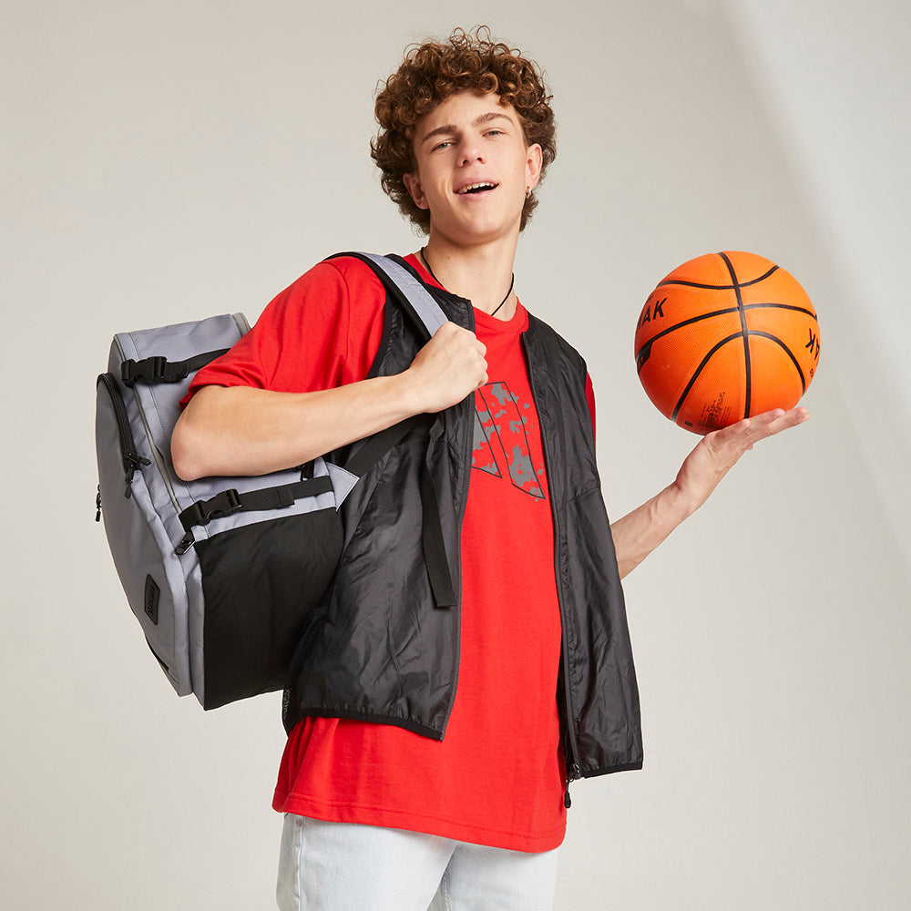 saxoline Mochila de viaje Litemove gris L Promoción por tiempo limitado