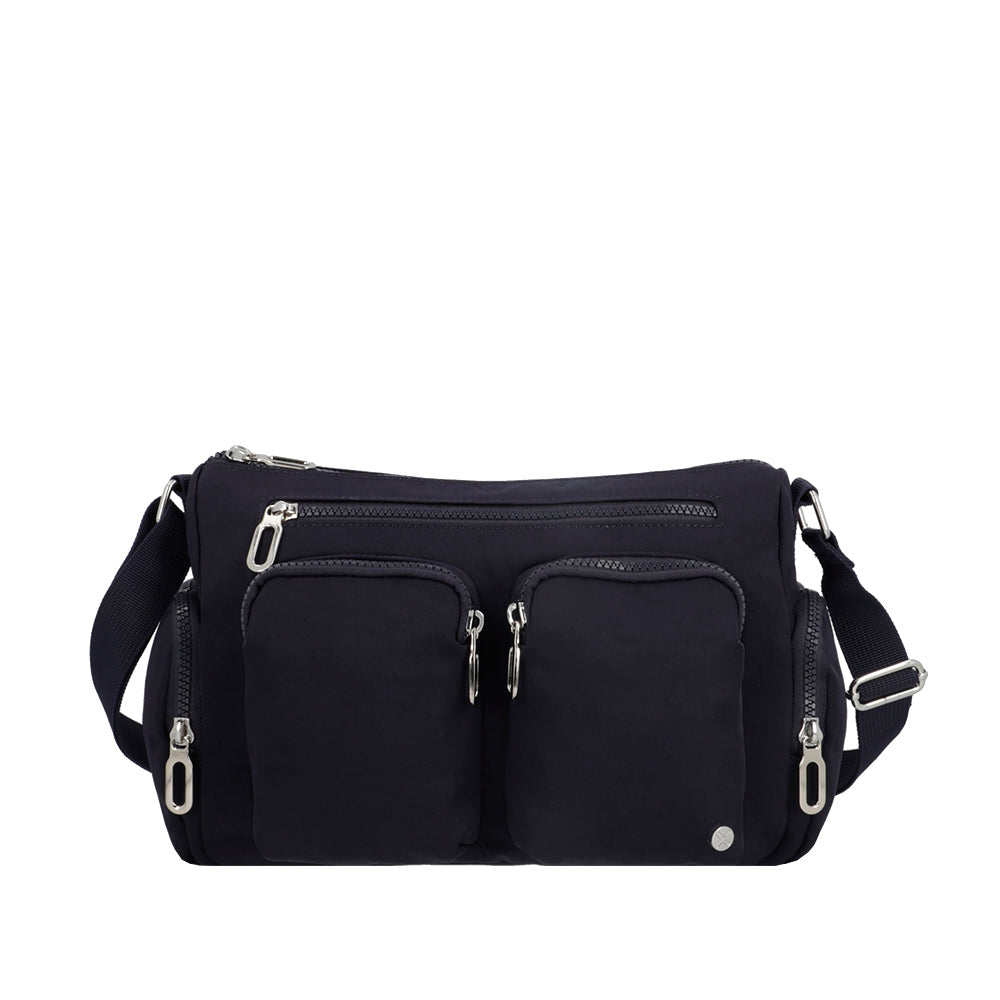 saxoline Bandolera Lucca azul M